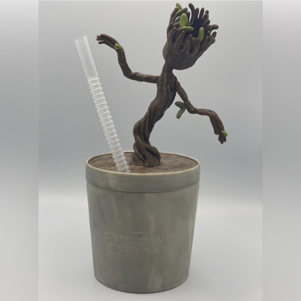 Disney’s Marvel Guardians of The Galaxy Baby Groot Sipper Cup with straw.